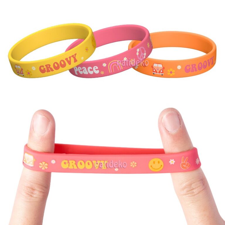 24Pcs-Set-Groovy-Hippie-Boho-Silicone-Wristbands-Retro-Daisy-Flower-Rubber-Bracelets-Birthday-Party-Supplies-Gift