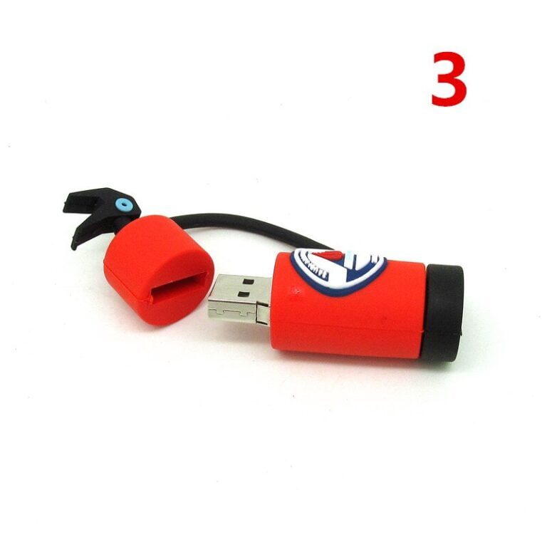 Cartoon-Fire-Extinguisher-USB-Flash-Drive-pendrive-Pen-Drive-U-Disk-memory-stick-funny-Gift-128MB