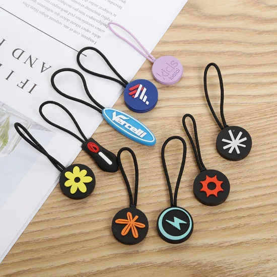PVC-Rubber-Zipper-Pull-Charms-Custom-Logo-Zipper-Pull-Tabs-Soft-Silicone-Zipper-Puller-for-Bags-Garment