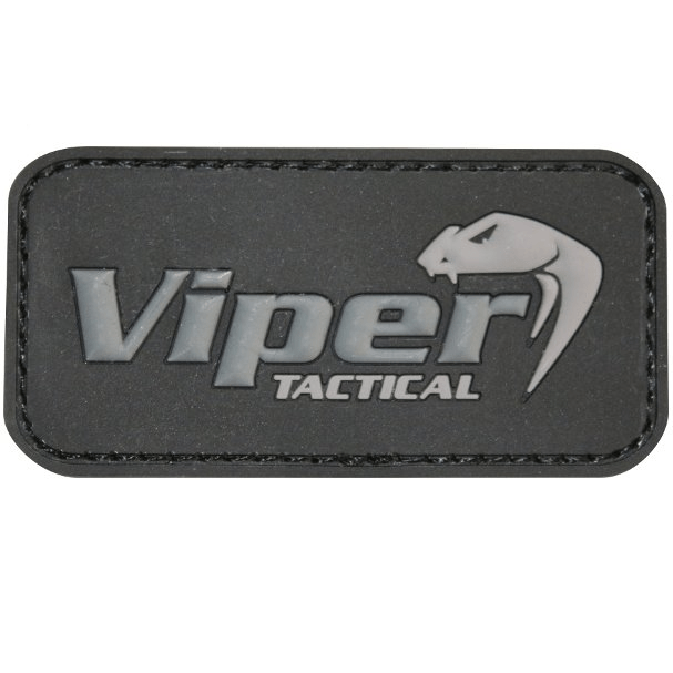 Viper-Rubber-Subdued-Logo-Patch-Black